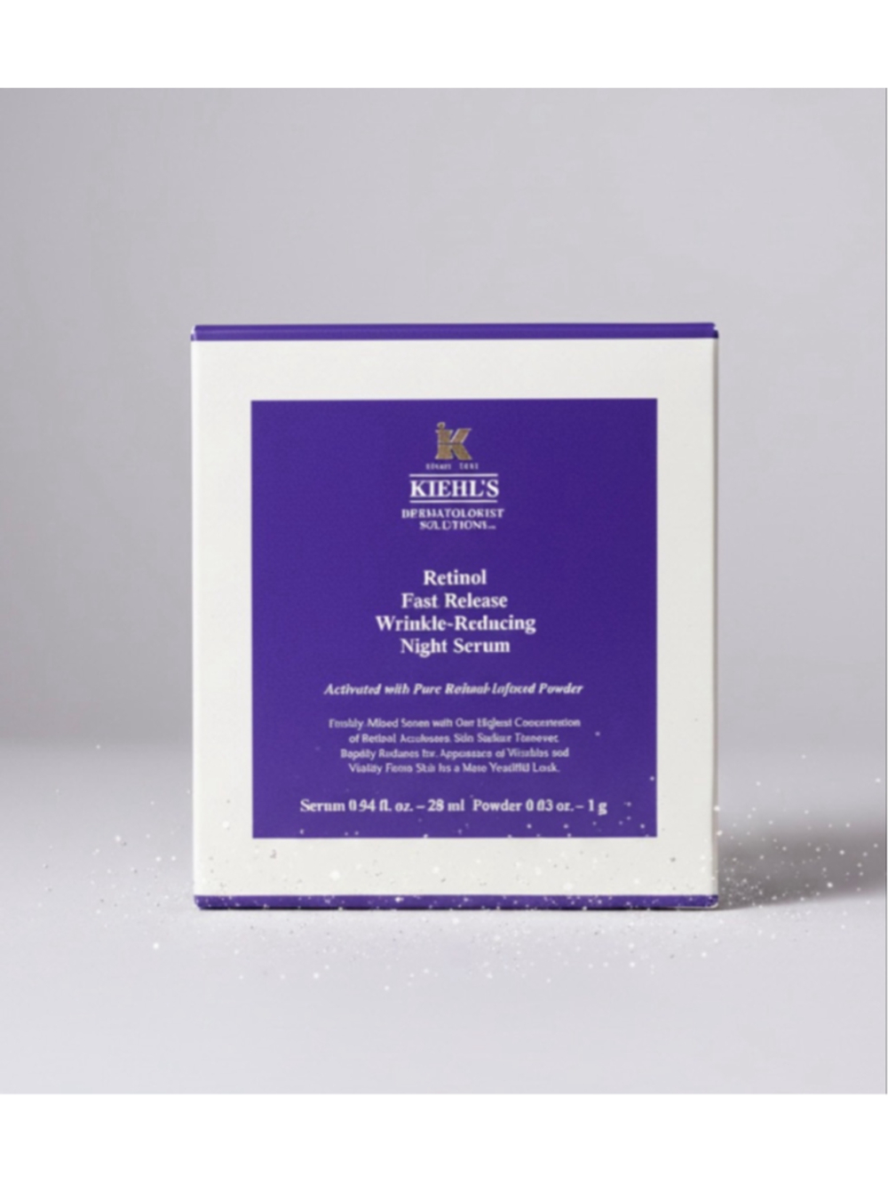 Kiehl’s Retinol Fast Release Night Serum 28ml 0.94oz Anti Aging New In Box
